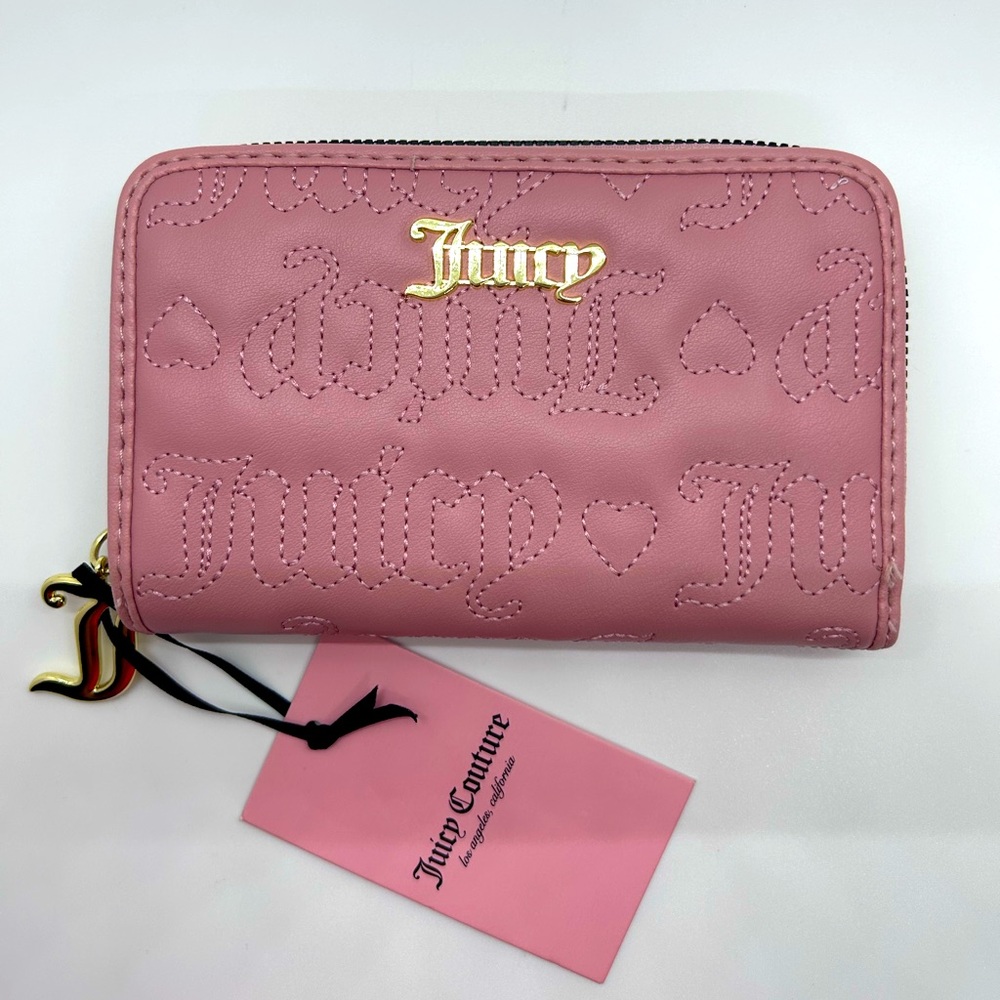Juicy Couture Quilted Taffy Wallet